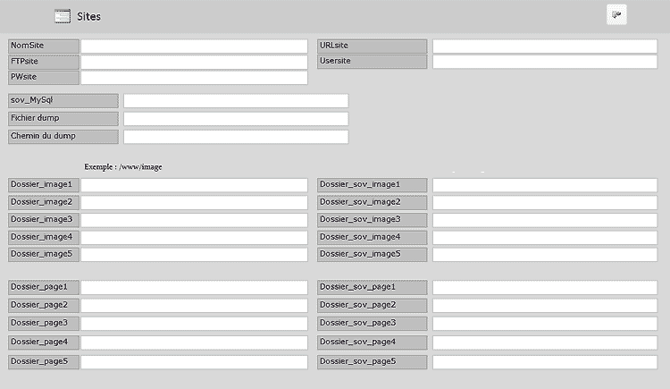 sauvegarde sites web sur votre PC